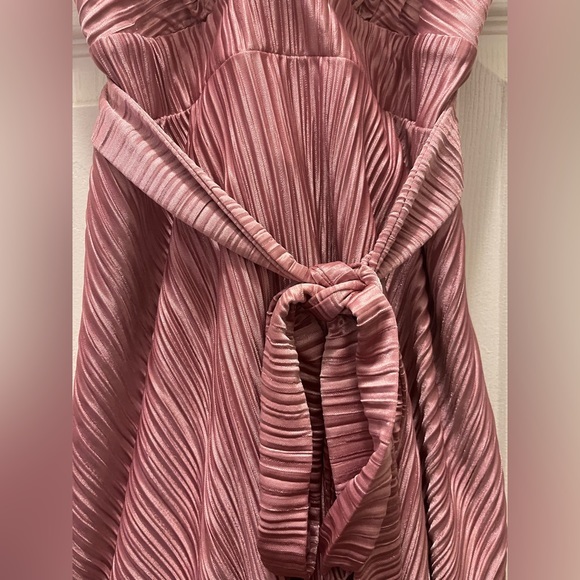 Lucy in the Sky Marcia Pleated Mini Dress in Pink NWOT - Picture 14 of 15